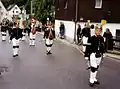 Bergbrüderschaft Pobershau in Paradehabit (2004)