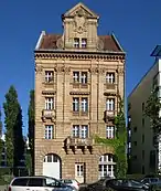 Wohnhaus Dennewitzstraße, ehemaliger Zugang zum Stadtbad