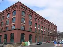 Apparatefabrik (Zählerfabrik) in Berlin-Gesundbrunnen, Ackerstraße/Feldstraße; 1888–1890 von Paul Tropp und Franz Schwechten