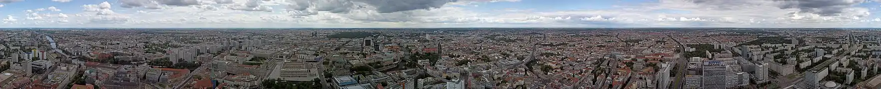 Rundumblick von der Aussichtsetage