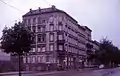 1963: Bernauer Straße, links im Bild die Ruppiner Straße