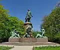 Bismarck-Nationaldenkmal von Reinhold Begas, 1901
