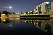 Nächtlicher Blick über die Spree