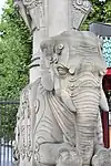 Elefant aus Elbsandstein, Elefantentor Zoo Berlin