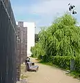 Mit Abwärme beheizte Bänke