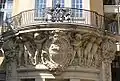 Villa Walther, Relief