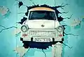 Bis heute wird der Fall der Mauer symbolisch mit dem Trabant 601 in Verbindung gebracht.