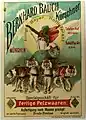 Historische Werbung des Pelzhauses Bauch in der Schäfflerstraße 4, 1897
