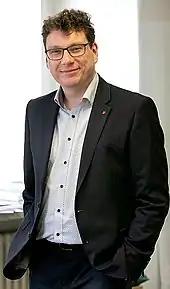 Bibliotheksdirektor Dr. Bernhard Lübbers in der Staatlichen Bibliothek Regensburg (Januar 2020)