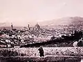 Panorama von Florenz von San Miniato aus