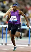 Bershawn Jackson (u. a. Weltmeister von 2005): – ausgeschieden als Siebter in 50,14 s