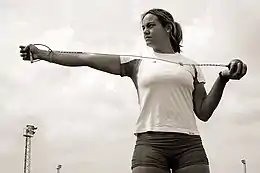 Berta CastellsRang neun mit 67,32&nbsp;m