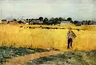 Kornfeld, etwa 1875