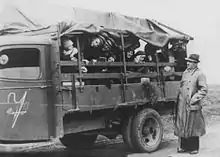 Abtransport aus Klöstitz