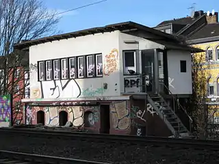 ehemaliges mechanisches Stellwerk Rpf