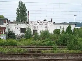 Ehemaliges Gebäude des Bw Aachen West