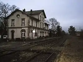 Bahnhof Marnheim Anfang 2016