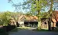 Alter Bauernhof mit Treppenspeicher