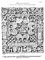 Acala ayagapata aus Kankali Tila, ca. 25–50 n.&nbsp;Chr. aus beigem Sandstein