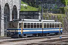 Bhe 4/8 Nr. 301 in Montreux