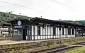 Mittelbahnsteig und Gleis&nbsp;3 im August 2012