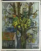 Jeanne Bieruma Oosting – Gelbe Blätter, 1972