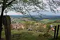 Blick vom Schlossberg auf St. Michael