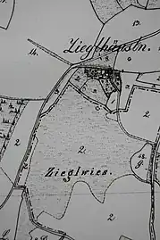 Uraufnahmeblatt 1836