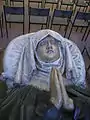 Bildnis Elisabeth von Lothringen (Ausschnitt Grabmal in der Stiftskirche St. Arnual)