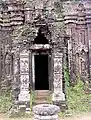 Kragbogen aus Ziegelsteinen in My Son in Vietnam