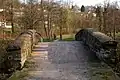 Billigheim – historische Brücke über die Schefflenz im ehemaligen Klosterbereich