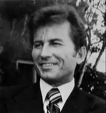 Schwarzweiß Bild von Billy Gray