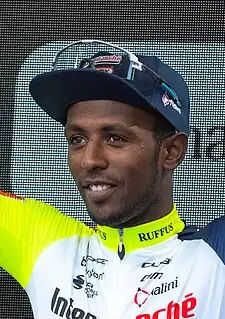 Biniam Girmay beim Grand Prix Cycliste de Québec 2022