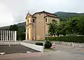Seitenwand der Kirche San Maurizio