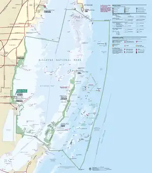 Der Biscayne National Park im Süden der Bucht