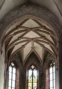 Fächergewölbe im Chor