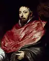 van Dyck: Portrait of Antoine Triest, Bishop of Ghent (Los 80)