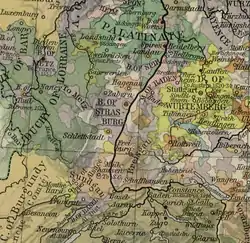 Hochstift Straßburg um 1547