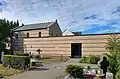 Zugang zur Blandine-Merten-Kapelle auf dem Friedhof von St. Paulin in Trier