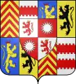 Wappen des Lamoral von Egmond, Fürst von Gavere, Graf von Egmond