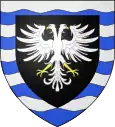 Bord, von silber und blau zehnfach gewellt (Schopperten&nbsp;FR)