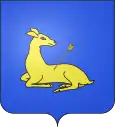 von einem Pfeil verwundete Hirschkuh (Saint-Gilles-du-Gard&nbsp;FR)