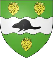 Wappen von Bièvres (Essonne) in Frankreich