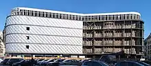 Abbau der Aluminiumfassade, März 2010