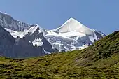 Blick von der Kleinen Scheidegg zum Silberhorn