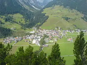 Holzgau von Süden