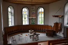 Blick in den Chor von der Empore