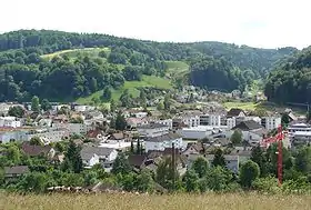 Blick übers Dorf