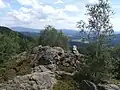 Blick vom Silberberg nach Südosten