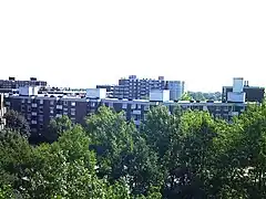 Blick vom Gropiusring in Richtung Osten